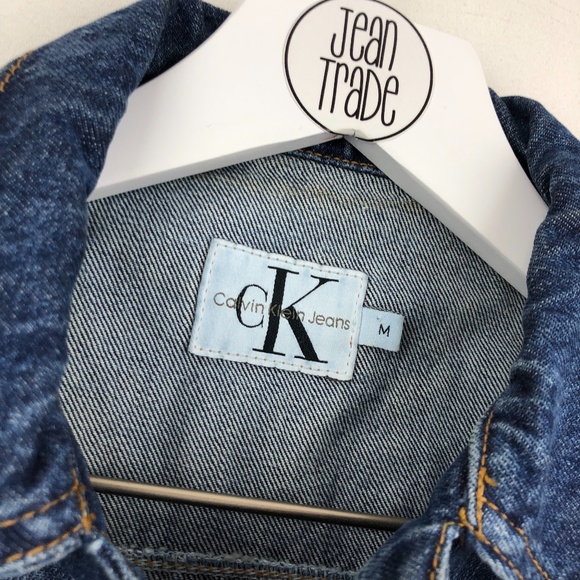 Calvin Klein CK Denim Jean Vest - Picture 3 of 8
